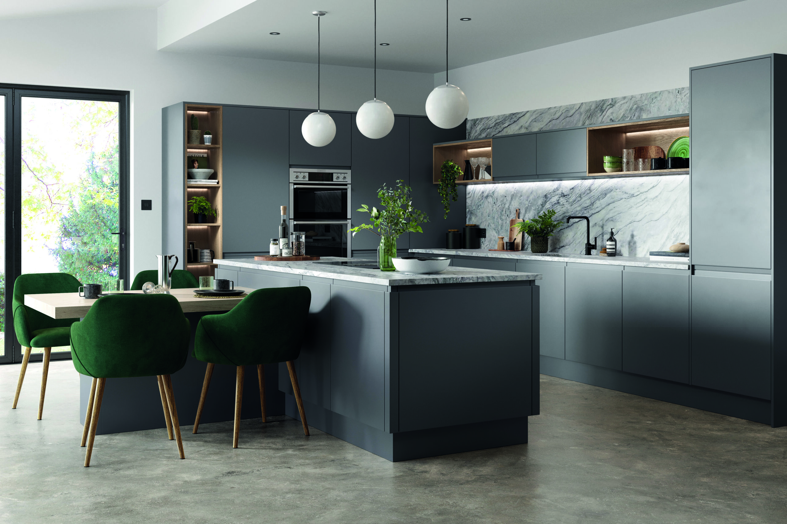 In-Line Painted Anthracite