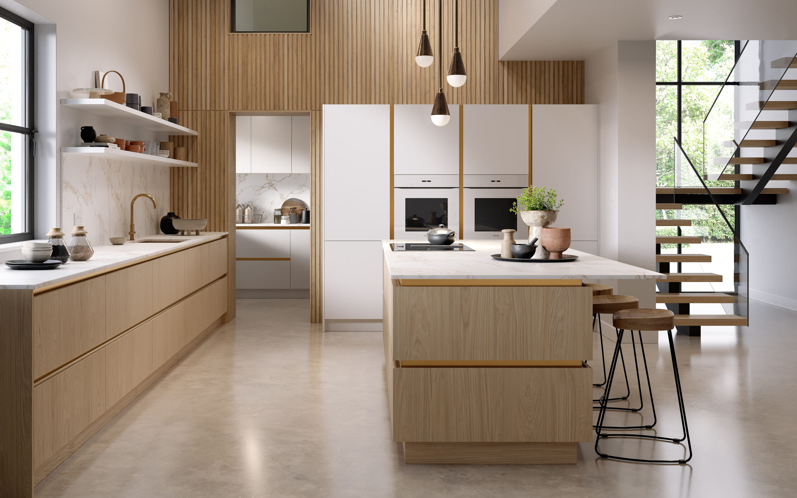 NOVUS Super Matt Quartz & Woodgrain Natural Oak 1
